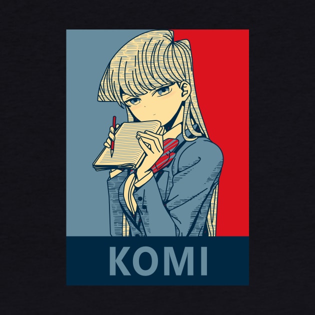 Komi Can't Communicate Poster by Dokey4Artist